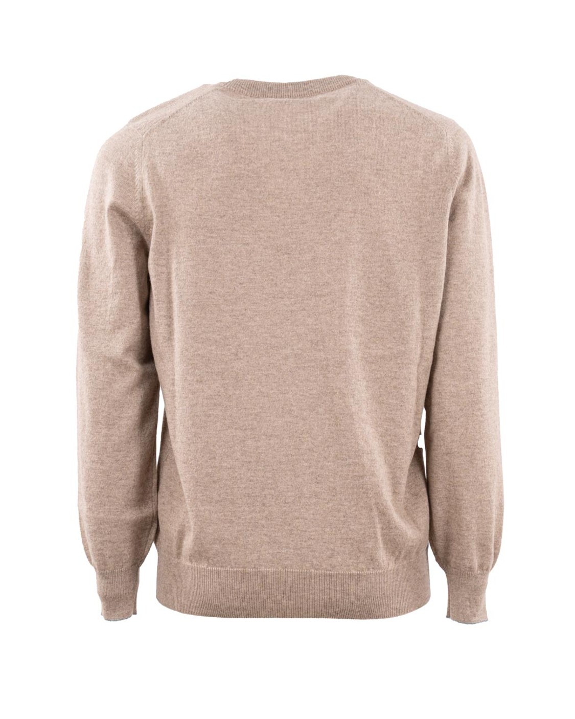 shop BRUNELLO CUCINELLI  Girocollo: Brunello Cucinelli maglia in cashmere.
Girocollo in maglia a costina.
Polsini e fondo in maglia a costina.
Maglia rasata.
Composizione: 100% CASHMERE.
Made in Italy.. M2200100-C077A number 4008230